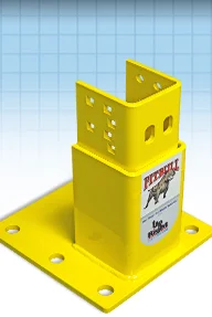 Pitbull Pallet Rack repair kit 6 inch