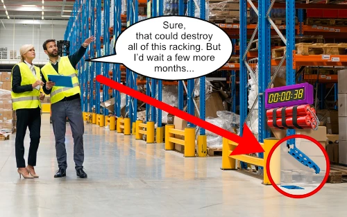 Rack Damage is like a time bomb in your warehouse.